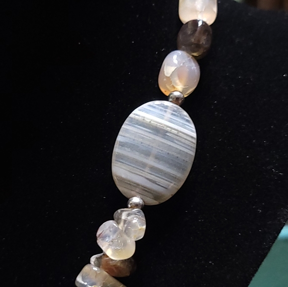 Hand Knotted Multi Gemstone Necklace - Picture 5 of 11